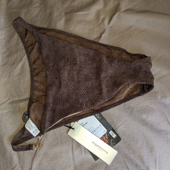 Argentovivo high rise Brazilian panties 2/Small - Picture 1 of 6